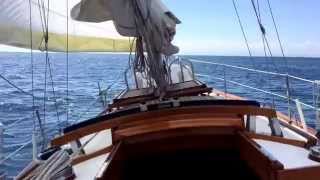 Baba 30 sailing along under head sail only [upl. by Buatti]