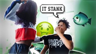 YOUR 🐱 STANK PRANK ON OBEYTONI 🤢  SHE KICKED ME OUT [upl. by Claire]