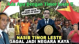 Begini nasib Timor Leste setelah merdeka dari Indonesia  dulu mati matian minta merdeka [upl. by Haase360]