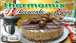 Cheesecake au kinder bueno au Thermomix tm6 [upl. by Darahs67]