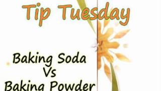 Baking Soda Vs Baking Powder  Tip Tuesday  Show Me The Curry [upl. by Weight]