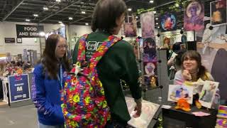 MCM London Comic Con October 2024 Day 3  Artist Alley [upl. by Akerdal473]