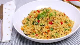 NEVER MADE COUSCOUS BEFORE WATCH THIS VIDEO ON HOW TO MAKE THE PERFECT COUSCOUS RECIPE [upl. by Llerrot]