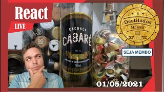 Cachaça Cabaré é boa  React  Destilados Brasil cachaçacabaré [upl. by Drida]