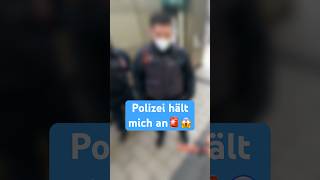 Polizei👮‍♂️hält mich an😱shorts polizei mtb [upl. by Annodas]