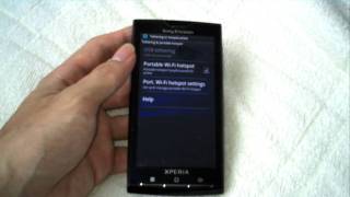 Sony Ericsson Xperia X10 with Android 233 Gingerbread 301G075 [upl. by Durant286]