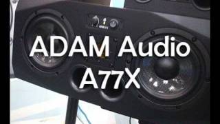 ADAM A77X monitors [upl. by Bakki492]