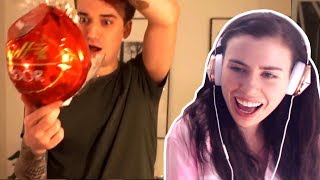 REACTING TO CRAINER OPENING OUR SURPRISE GIFTS [upl. by Gunilla]