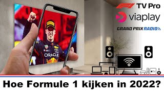 Hoe Formule 1 kijken in 2022 alle mogelijkheden met Viaplay F1 TV Pro enof Grand Prix Radio 👍 [upl. by Aziram333]