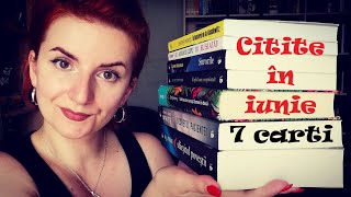 Citite in IUNIE 📚 7 carti wrapup iunie 2024 [upl. by Geehan]