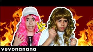 RAP BATTLE  IULIANA BEREGOI vs DIANA C Official Video [upl. by Grimona343]