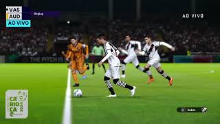 VASCO 1 X 0 AUDAXRIO  CAMPEONATO CARIOCA  7ª RODADA 080224 PES 2021 [upl. by Nebeur205]