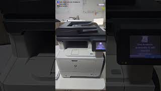 Fuerte Ruido al encender Hp M521dn imprecompust hp printer mantenimientopc impresoras [upl. by Samtsirhc]