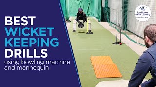 The BEST wicket keeping drills for standing up [upl. by Eilrac]