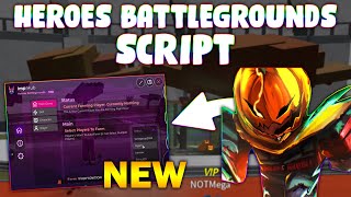 NEW Heroes Battlegrounds Script PASTEBIN 2024 AUTOFARM TELEPORT ON PLAYER SPEED [upl. by Calvin]