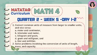 Matatag Math 4 Quarter 2 Week 5 Day 12 [upl. by Donegan]