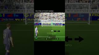 How to stop every penalty in efootball 🔥🤩efootball pes edit pes2025 trending efootballinfo [upl. by Hayidah]