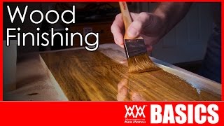 What Kind of Finish Should You Use  WOOD FINISHING BASICS [upl. by Yrral729]