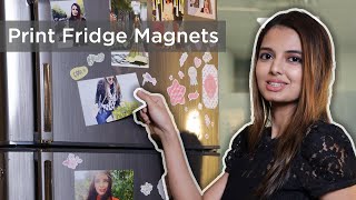 Print fridge magnets with Canon magnetic photo paper [upl. by Elraet]