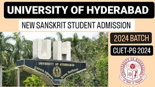 cuet2024 New students Sankranti studies UniversityOfHyderabad hcu [upl. by Ahsiyt]