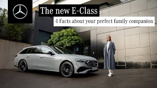 The new MercedesBenz EClass – 4 facts about your perfect family companion [upl. by Uaerraj]