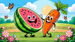 Vegetables Cartoon Animation Video Story in Hindi  Hindi Story  Cartoon Video [upl. by Sid]