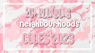 20 FREE Bloxburg Roleplay Neighbourhood Codes for 2023 [upl. by Youlton270]