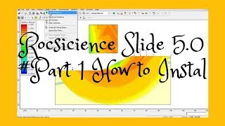 Rocscience Slide Ver 50 Part 1 How to instal [upl. by Chow]