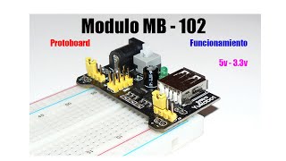 Antes De Comprar el Modulo MB  102 Mira este VIDEO   Protoboard [upl. by Alduino]