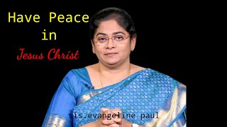 Have Rest In peace  Hindi Message Sis Evangeline Paul Dhinakaran [upl. by Eyllib350]