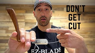 How To Shave With Straight Razor Explained The Easy Way No Cuts [upl. by Airogerg]