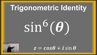 Trig Identity for sin6 theta using Complex Analysis [upl. by Yajeet926]