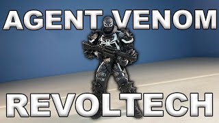 BEST REVOLTECH FIGURE  Agent Venom Revoltech Figure Review [upl. by Marion]