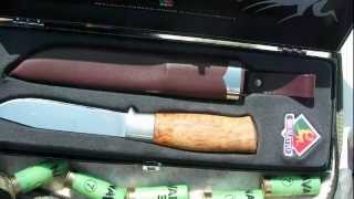 Brusletto hunter  a perfect hunting knife HD  review by Nosfctech [upl. by Omura]