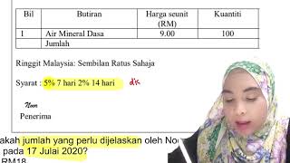 Prinsip Perakaunan Tingkatan 4  Bab 3 dokumen perniagaan invois [upl. by Don]