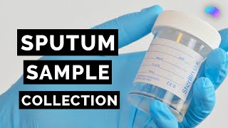 Sputum Sample Collection  OSCE Guide  UKMLA  CPSA [upl. by Kroy795]