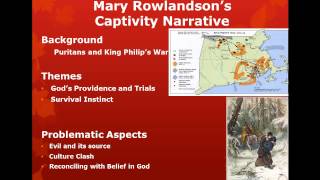 Mary Rowlandson Part I [upl. by Joo318]