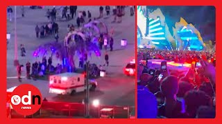 Deadly Crowd SURGE at Travis Scott Concert [upl. by Nekcarb]