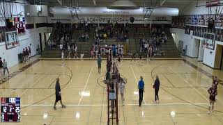 PlatteGeddes vs Ethan C and JV Volleyball [upl. by Godderd]