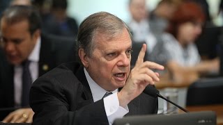 Senador Tasso Jereissati PSDBCE cobra urgência no debate da crise econômica [upl. by Yesmar]