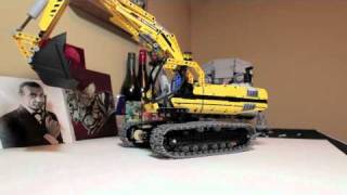 Lego Technic Excavator 8043 [upl. by Chandless]