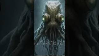 Massive Giant Squid Caught on CameraRare DeepSea Encounter shortsfeed shorts facts factsmine [upl. by Alithea]