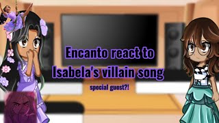 Encanto react to isabelas villain song ll Special guest ll lazy ll DixieQuinn [upl. by Gannie]