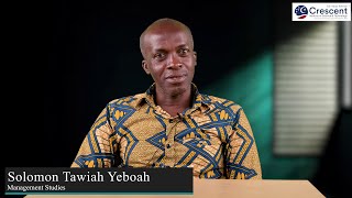 Solomon Tawaiah yeboah  PhD Scholar Testimonial [upl. by Yllod]