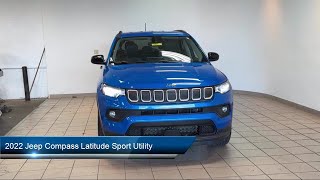 2022 Jeep Compass Latitude Sport Utility Parma Parma Heights Strongsville Lakewood Cleveland [upl. by Chon]