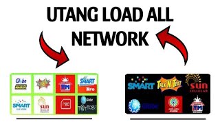 UTANG LOAD SA GCASH UTANG LOAD ALL NETWORK [upl. by Mallis]