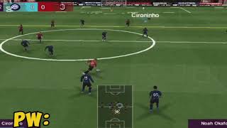 INTER VS AC MILAN  PES PPSSPP 24 GAMEPLAY [upl. by Toh844]