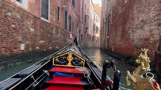 Private Gondola Ride  Venice Italy [upl. by Euqinomod]