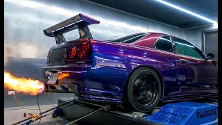 NISSAN SKYLINE  Godzillas Sounds [upl. by Atikal881]