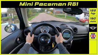 Mini  Paceman R61  2013  Onboard POV test drive [upl. by Mosra261]